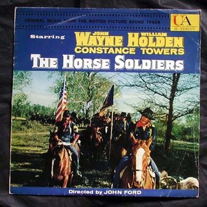 【LP】騎兵隊(UAT5008ビクター1959年ペラ別ジャケ国内初回デビッドバトルフTHE HORSE SOLDIERSジョンフォード)