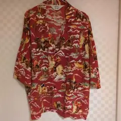 SUNSEA 16ss cowboy fried shrimp shirt