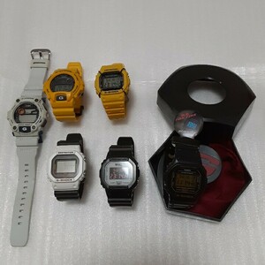 【1円～】6本まとめ売り CASIO G-SHOCK カシオ ジーショック DW-5600e DW-5600WC DW-6900 G-7900A DW-5600VT MHL.