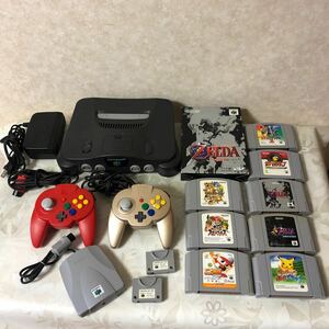 任天堂　Nintendo 64 本体　HORI コントローラー ソフト まとめ　★動作未確認