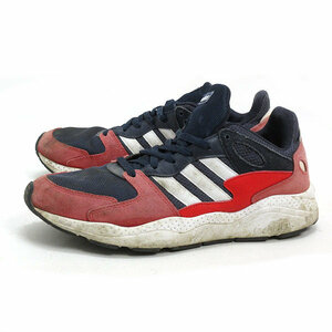 y■【29cm】アディダス/ADIDAS アディケイオス ADICHAOS メンズスニーカー■赤/紺MENS/84【中古】■