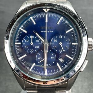 SEIKO セイコー WIRED ワイアード VK63-K006 腕時計 アナログ クオーツ カレンダー クロノグラフ ブルー 新品電池交換済み 動作確認済み