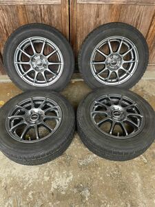 175/65R14 82Q 【4本】社外 SCHNEIDER 5.5J 4穴 100 +38 67mm