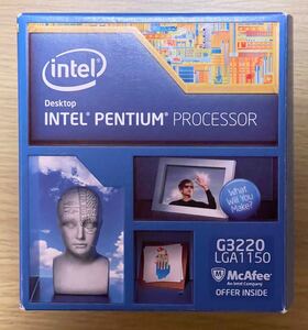 Intel CPU Pentium 3.00GHz 3Mキャッシュ LGA1150 BX80646G3220 中古品　送料無料