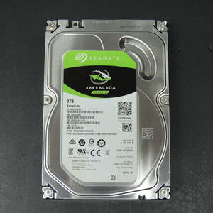 【検品済み】SEAGATE 2TB HDD ST2000DM006 (使用17875時間) 管理:セ-46