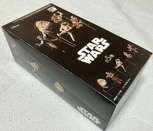 (送料込)(完全未開封)(絶版) PUTITTO スターウォーズ 全5種　8個入りボックス　STAR WARS コップのフチ子さん風　管U