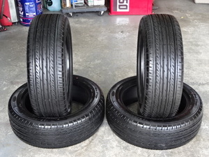 9.5分山 グッドイヤーGT-EcoStage195/55R16中古4本iQアリオンアレックスカローラフィールダープリウスプレミオCR-Zウイングロードキューブ