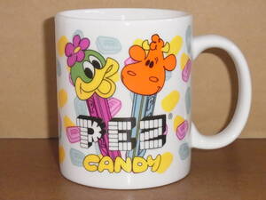 ◎ PEZ CANDY ペッツ キャンディー 2009 マグカップ 陶磁製 ◎