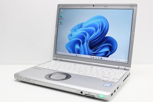 ノートパソコン Windows11 中古 Panasonic レッツノート CF-SZ6 第7世代 Core i5 SSD256GB メモリ8GB 12.1 Windows10 カメラ