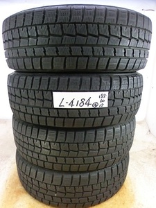 L-4184 中古スタッドレス ダンロップ WINTER MAXX WM01 185/60R15 84Q (4本)