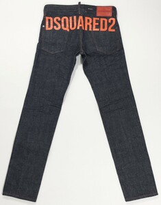 新品 DSQUARED2 デニムロゴ入り ICON ディースクエアード ジーンズ ジーパン