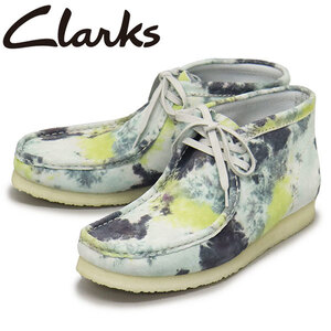 Clarks (クラークス) 26169726 Wallabee Boot ワラビーブーツ メンズ ブーツ Multicolour CL079 UK8.5-約26.5cm