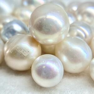 ◆南洋白蝶真珠おまとめ◆j 50g/250ct 約10.4-14.3mm珠 ルース 裸石 宝石 ジュエリー jewelry Pearl パール ①