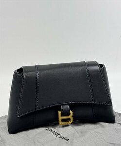 【1円極美品】BALENCIAGA バレンシアガ クラッシュ アワグラスバッグ ショルダーバッグ