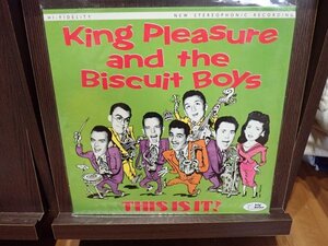 送料無料 King Pleasure and the Biscuit Boys / this is it ネオロカ ロカビリー　スウィング　 レコード