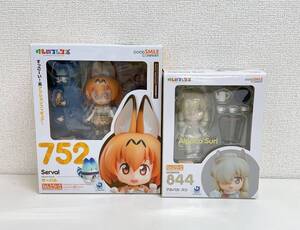 【けものフレンズ ねんどろいど No.752 サーバル・アルパカ・スリ No.844 フィギュア2点セット】未開封/K71-466