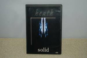 【激レア】heath CD-R 「solid」 検索：ヒース 森江博 X JAPAN エックスジャパン WF0006 WF-0006 通販限定