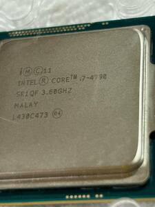 CPU インテル Core i7-4790 3.60GHz SR1QF LGA1150 Intel Core i7 第4世代 プロセッサー 中古