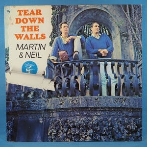 ■白灰プロモ盤!!★MARTIN&NEIL/TEAR DOWN WALLS★オリジ名盤■