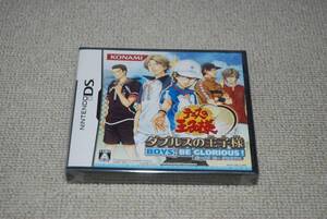 【新品】NINTENDO DS ダブルスの王子様 ボーイズビーグロリアス！ テニスの王子様 検索：boys be glorious prince of tennis new 未開封