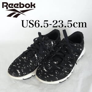 MK7010*Reebok*リーボック*レディーススニーカー*US6.5-23.5cm*黒・白