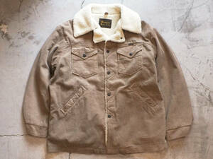 新品 Lサイズ ラングラー コーデュロイ ボア ランチコート ベージュ Wrangler US ORIGINAL CORDUROY BOA WRANGE COAT BEIGE