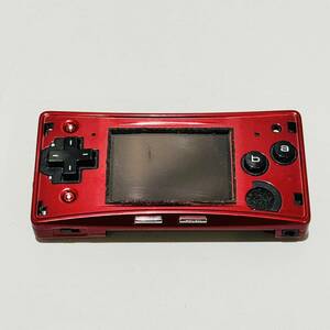 甲MJ18623　1円スタート　簡易クリーニング済　動作未確認　現状品　本体のみ　Nintendo　ゲームボーイミクロ　OXY-001　化粧カバー欠品