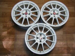 IB-398 ABARTH アバルト 500 純正 17×7J 4H-98 +35 (3本) ブレンボキャリパー対応 574144 12本スポーク 送料は全国一律6600円 離島を除く