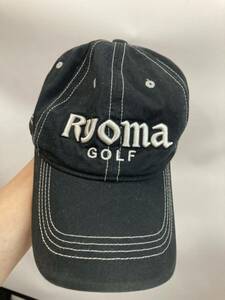 希少　北野武　Ryoma GOLF キャップ 黒　F