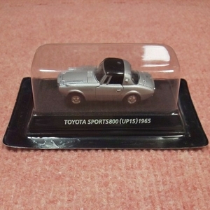  UP15 コナミ 1/64 絶版名車 トヨタ スポーツ 800 1965 銀系 TOYOTA SPORTS 800 シルバー KONAMI メカドック 高速有鉛 旧車