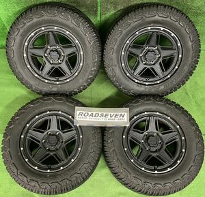 ★ヨコハマ ジオランダーX-AT 265/65R17 120/117Q LT weds 17×8J +20 6H/139.7 アルミホイール付 4本Set 中古★送料無料/一部地域を除く