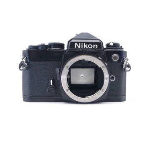 現状品 Nikon ニコン FE ブラック（シャッターNG 露出NG）フィルム一眼レフカメラ #2087