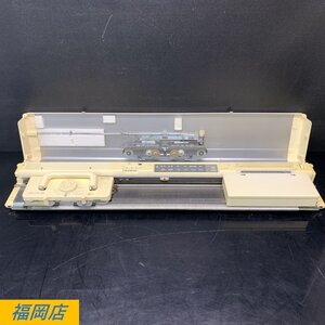 SILVER REED SK570 シルバーリード 編み機 編機 通電のみ確認ＯＫ ※電源コードなし ※動作未確認品 状態説明あり＊ジャンク品【福岡】