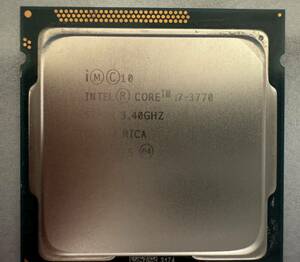 used Intel Core i7-3770 ジャンク