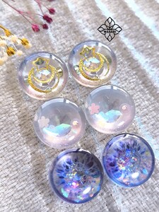 WASABI 3セット ブライス アイシードール アイチップ 【ハンドメイド アイ】 〇Blythe〇 a08