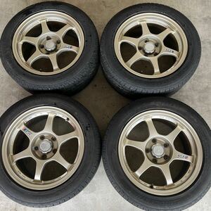 SSR TYPE-C 希少センターキャップ　当時物　16インチ　114.3 8J +35 4本