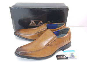 65 新品 AAA+ 30.0 3E ビジネスシューズ 紳士靴 LBR ライトブラウン 滑りにくい/軽量/衝撃吸収/大きいサイズ 