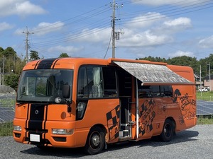 シビリアン　バス　8ナンバー　キャンピング登録　7人乗り　64,500km実走行　AT　ディーゼル車　車両総重量4775kg　排気量4160cc　茨城県