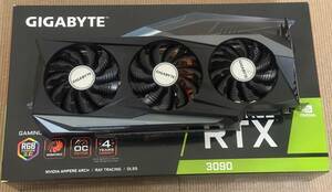 中古 GIGABYTE nVIDIA GEFORCE RTX3090/GAMING OC 24G