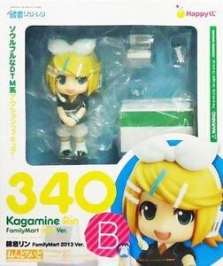 中古フィギュア ねんどろいど 鏡音リン FamilyMart 2013 Ver. 「Happyく