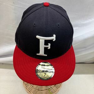 66③●51212-⑦ ニューエラ NEWERA キャップ 帽子 野球帽 中古品 F