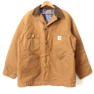 Carhartt■ミシガンチョアコート ダックカバーオール ブラウン/44 70S 6BLC ダック カーハート