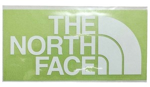 ノースフェイス カッティング ロゴ ステッカー 白 THE NORTH FACE LOGO STICKER アウトドア キャンプ シール 転写 TNF ブラック 新品