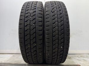 A1292【195/75R15 109/107L LT】 8分山・激安　　　2022 BRIDGESTONE BLIZZAK W979 冬×2