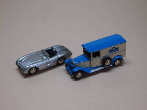 BUB 1/87 Edelweiss Classic 2010 Mercedes-Benz 300 SLR & MB L1000 ブリキ缶パッケージ 入手困難品