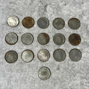 当時物 旭日十銭 旭日10銭 古銭 硬貨 まとめて セット / 古い 昔 貨幣 銀貨 明治 大正 旭日 10銭 十銭 コイン