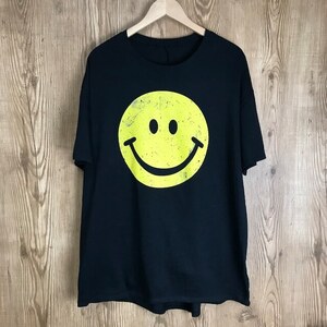 USA製 スマイル プリントTシャツ メンズML SMILE ニコチャン 古着 e24042015