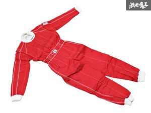 T●新品 NOMEX COMPETITION LICENSE Sサイズ レーシングスーツ つなぎ 作業着 レッド 赤