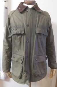 barbour バブアー bedale ビデイル オリーブ C36/91cm フード付