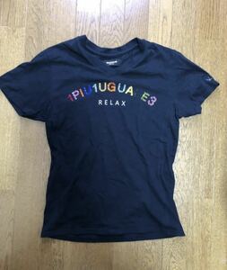 1piu1uguale3！黒Tシャツ・サイズS